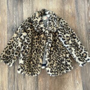 J. Crew Faux Fur Jacket